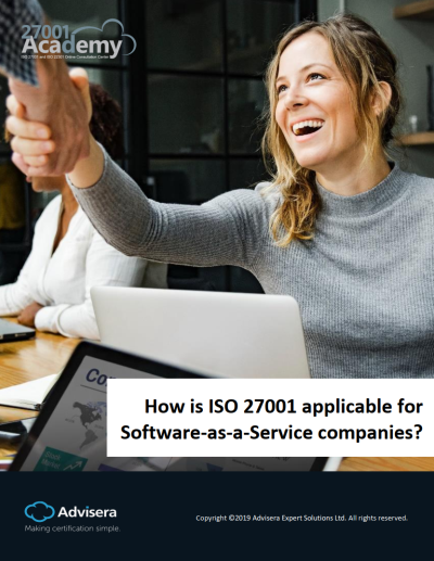 How ISO 27001 applies to Software-as-a-Service companies