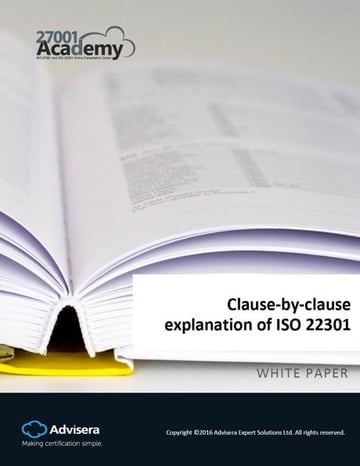 Clause-by-Clause Explanation of ISO 22301